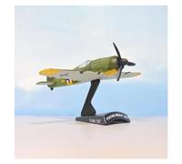 ZOUSANG Decorate Airplane 1/87 for la Guerra Mundial Alemana Focke Wulf Fw190 Fw-190 II Modelo de avión Pantalla estática avión a Escala de Combate for Collection or Gift