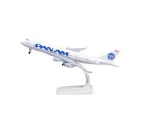 ZOUSANG Decorate Airplane 20 CM for los Estados Unidos de América Air Force One B747 Modelo de avión Modelo de avión de Metal Fundido a presión for Collection or Gift (Color : Pan Am 747)