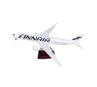 ZOUSANG Decorate Airplane 47cm 1/150 for Finnair Airbus A350 Modelo de avión con luz y Rueda Modelo de avión de Resina Fundido a presión for Collection or Gift (Color : No Light)