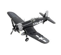ZOUSANG Decorate Airplane For World War II U.S. Navy F4U-1D Pirate Fighter VMF-511 Military Aircraft Model 1/72 Scale Airplane for Collection or Gift (Color : A)