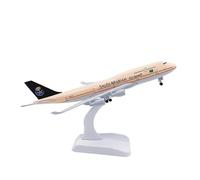 ZOUSANG Decorate Airplane Tren de Aterrizaje Base for avión Airbus, Modelo estático de 20CM, 1/400, for Saudi Arabian Airlines B747 for Collection or Gift
