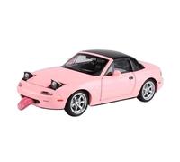 ZOUSANG Display Cars 1:32 para Miata MX5 a escala de aleación modelo de coche fundido a presión en miniatura para vehículo decorativo colección o regalo (rosa)