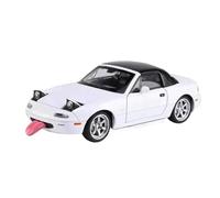 ZOUSANG Display Cars 1:32 para Miata MX5 a escala de aleación modelo de coche fundido a presión en miniatura, colección de adornos decorativos o regalo (blanco)