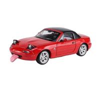 ZOUSANG Display Cars 1:32 para Miata MX5 a escala de aleación modelo de coche fundido a presión en miniatura, colección de adornos decorativos o regalo (rojo)