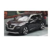 ZOUSANG Display Cars 1/32 para X-Trail SUV Miniatura Diecast Modelo de coche altamente realista adecuado para colección de regalos o regalo (negro)