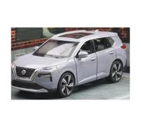 ZOUSANG Display Cars 1/32 para X-Trail SUV miniatura fundido a presión altamente realista modelo de coche conmemorativo colección de regalo o regalo (gris)