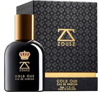 ZOUSZ Gold Oud Eau De Parfum - Perfume terroso Oud con frambuesa, canela y almizcle suave, una fragancia hipnótica y rica