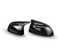 ZOUWZIOU Carcasa retrovisor 2 Unids/Set Tapa Cubierta Espejo Reemplazo Fibra Carbono Una Carcasa Espejo Retrovisor Bocina para Serie X3 X4 X5 G01 G02 G05