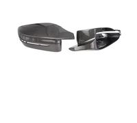 ZOUWZIOU Carcasa retrovisor Tapas De Cubierta De Espejo Retrovisor Lateral De Fibra De Carbono Real para Serie 3 G20 G21 G28 320d 330e 330i 340i 2019-2022