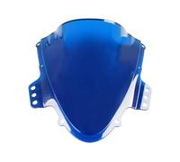 ZOUWZIOU Moto Deflector cupula Parabrisas De Motocicleta De Doble Burbuja Protector De Parabrisas Protector De Viento para GSXR 1000 GSX-R 1000 K5 2005 2006