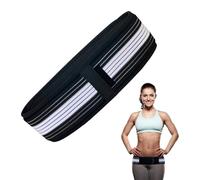 Zovator Cinturón ortopédico, transpirable para el vientre y la espalda, cintura ajustable y apoyo pélvico, alivio de ciática y dolor de espalda, negro, 140 x 9 cm