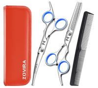 Zovira Tijeras profesionales para perros de 6.5" (Set, 6,5)