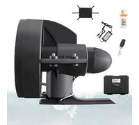 Zowdrix Aleta EléCtrica Motorizada Todo En Uno para Tabla De Surf, Propulsor Submarino De 12V con BateríA De 288WH, Motor De PropulsióN Impermeable para Pesca En Kayak D260/288W