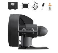 Zowdrix Aleta Motorizada EléCtrica, Propulsor Submarino De 12V con Motor Sin Escobillas, Kit Recargable para Tabla De Surf con PropulsióN A Chorro, para Kayaks, Barcos Y Tablas De Surf. D180/216W