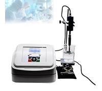 Zowdrix Homogeneizador Ultrasónico Portátil De 800W, Procesador Ultrasónico Laboratorio De 20kHz con Control Digital, Capacidad De 1 a 600ml, para La Lisis Celular Y La Emulsificación 3mmprobe