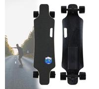 Zowdrix Longboard EléCtrico con Mando A Distancia, Asa De Transporte FáCil, AutonomíA De 15 Km, Compacto para Transportar, ConfiguracióN Completa para Adultos C