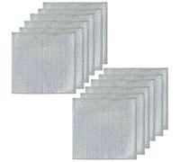 ZOWEXIQ 12 Piezas Paños de Alambre Multiusos, Estropajo Aluminio, Non-Scratch Wire Dishcloth, Trapos de Alambre Multiusos para Lavar Platos Húmedos y Secos