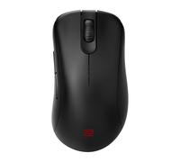 BenQ Zowie EC3-CW Ratón ergonómico inalámbrico para Juegos/e-Sports | Receptor Mejorado | Rueda de 24 Pasos | Sin Controlador | Revestimiento Negro Mate | Tamaño pequeño
