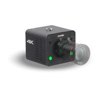 zowietek Cámara Box POV 4K PoE, ZowieCAM, Salida SDI/HDMI/UVC, Streaming RTSP/RTMP(s)/SRT sin PC, Ultra compacta, Lente Intercambiable, Control por PC/móvil/Tableta (CS)