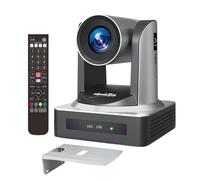 zowietek Cámara NDI PTZ (certificado NDI 6 nativo), detección automática AI 1080P60 PoE, zoom óptico 20X, LAN HDMI USB 3.0 3G-SDI, transmisión en vivo para reuniones en la iglesia, educación, deportes