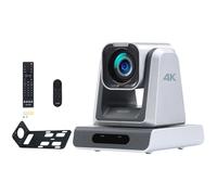 zowietek Cámara PTZ 4K, ZowiePTZ, Control Remoto Ergo-Ease, ZowieX App Manager, Zoom óptico 18X + Zoom Digital 12X, SDI/HDMI/USB, transmisión RTSP/RTMP(s)/SRT, reuniones, Iglesias, Eventos, enseñanza