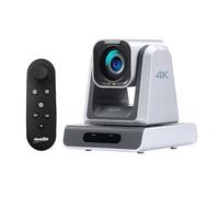 zowietek PTZ 4K (NDI|HX3 Nativo), ZowiePTZ con Mando Ergo-Ease y App ZowieX, Zoom 12X+12X, SDI/HDMI/USB, RTSP/RTMP(S)/SRT, para reuniones, Iglesias, Eventos y enseñanza