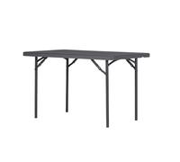 ZOWN Mesa Plegable Profesional New Zown Classic XL, Polietileno de Alta Densidad, Estructura de Acero, Protección UV e Hidrófuga, Certificación Contract, Ergonomía Mejorada y Sistema de Bloqueo(XL120)