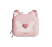 zoy zoii - Mochila infantil Zorro rosa inteligente, mochilas para preescolar, ligera y cómoda, ideal para niños y niñas de preescolar o guardería, tamaño 29×23×13 cm, perfecta para 3-7 años