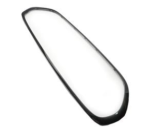 Zoyatech Embellecedor Faros Delanteros Cubierta Rejilla 51137449207 para Mini F55 F56 F57 Embellecedores Cubierta Rejilla Frontal Panel Frontal Tira Parachoques