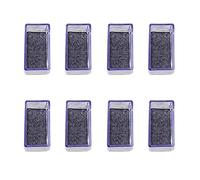 Zoyay Protector Patas Sillas de Mesa Silicona transparente con fieltro Muebles Cubiertas Patas de Goma Sillas Tapones Para Callar Suelo Madera Oficina Cocina,Rectángulo-transparente_8pcs_30-60mm