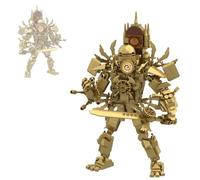 ZOYDP Skibidi Toilet Juguete ClockMan Set de Bloques de Construcción, Titan Toy, Kit para Niños Fans