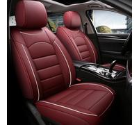 ZoylLa por Encargo Fundas Asientos Coche para BMW Serie 1 120d E87/130i E87/120i E87/118i E87/116i E87/116d E87/118d E87 Cuero Impermeable Transpirable Protector Accesorios Interior,Red Style