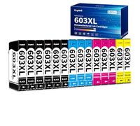 Zoyood 603XL Cartuchos de Tinta Compatible con Epson 603XL Multipack para Epson XP-2100 XP-2105 XP-2150 XP-2155 XP-3100 XP-3105 XP-3150 XP-3155 XP-4100 WF-2810 WF-2820 WF-2830 WF-2835 (15-Pack)