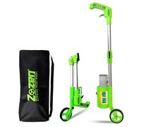 zozen Varita de pintura de marcado plegable, con bolsa de transporte/anchos de línea ajustables, utilizada con pintura en aerosol de marcado invertido de empuje lateral, palos de pintura industrial