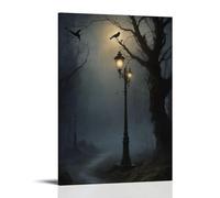 ZOZO HOUSE Cuadro Rocky Path in The Forest 16x24inch (40x60cm)
