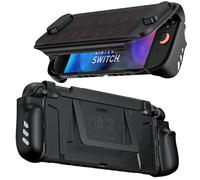 ZOZOVR COOWPS Funda P3 para Nintendo Switch 2 con Soporte abatible, protección Militar, Agarre Antideslizante ergonómico, Compatible con Dock, Cubierta Frontal con 12 Ranuras para Tarjetas
