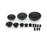 ZP02/04/06/08/10/13/16/20/25/32/40/50U Mini ventosa de vacío de silicona de una sola capa 5 uds(ZP40U)