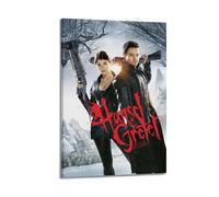 ZPAOWUFB Hansel And Gretel Witch Hunter - Póster decorativo de la película sobre lienzo para pared e impresión artística moderna para dormitorio familiar, 30 x 45 cm