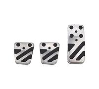 ZPARTNERS Pedal del Coche reposapiés Cubre Fundas para Mitsubishi ASX Lancer EX Outlander Car Styling Etiqueta Cubierta MT / 3PCS