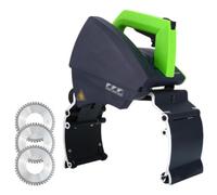 ZPBLWT Cortatubos Eléctrico Automático Industrial, 3 Hojas de Sierra, Potencia 1000W/1750W, Motor de Alta Velocidad 2900/3200rpm para Tuberías de Acero, Cobre y PVC, 220V