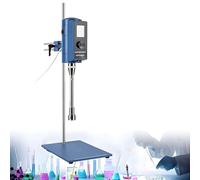 ZPBLWT Dispensador Emulsionante de Alto Cizallamiento, Mezclador Digital de Alta Cizalladura de 2000-28000 RPM para Tratamiento de Agua, Emulsiones y Dispersión Celular