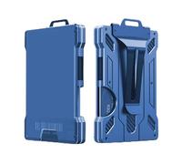 ZPC1CS81 Portatarjetas al aire libre práctico táctico de aluminio Street Mini Smart Magic Wallet, d, M