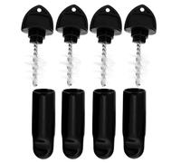 Zpeiran Juego de Cepillos para Grifos de Cerveza,8PCS Cepillo de Grifo de Cerveza Tapa y Tapón para Grifo de Cerveza,Tapón de Limpieza para Grifo de Cerveza de Barril para Todo De Barriles De Cerveza