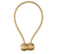 Zpengtai Abrazaderas Cortinas 2 PCS Magnético Pearl Bola Cortina Corbata Backs Holdbacks Hebilla Clips Accesorio Cortina Rodas Accesorios Abrazadera Cortinas(Gold)