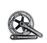 Zpengtai Bielas Bicicleta Bicicleta Cerrankset Road Bike Double Disc Bicycle Citankset Ciclismo MTB Piezas Plegable Bicicleta DUSTO Disco Squre Agujero 4 2T 52T 130BCD Brazo