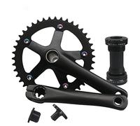 Zpengtai Bielas Bicicleta Carrier de Bicicleta Carretera BCD 130mm Bicicleta MTB 152mm 165mm 170mm Brazos manivela for Piezas aleación Aluminio 42T Brazo(152mm crankset 42T)