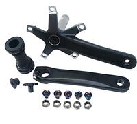 Zpengtai Bielas Bicicleta Carrier de Bicicleta Carretera BCD 130mm Bicicleta MTB 152mm 165mm 170mm Brazos manivela for Piezas aleación Aluminio 42T Brazo(170mm Crank with BB)