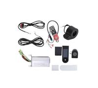 Zpengtai Controlador EléCtrico Controlador de Velocidad del Motor sin escobillas, 36V, 350W, Tablero, luz Acelerador, Juego Cables conexión, Accesorio for Patinete eléctrico