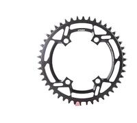Zpengtai Platos para Bicicletas Plato Redondo 110BCD 4 Tornillos 34 36 38 42T 44 46T 48 50T 54 56 58T 60 Bicicleta de Carretera MTB 9 10 11 12s 12 velocidades Unisex(46T)