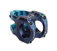 Zpengtai Potencia Bicicleta Carretera MTB Power Stem Bicicleta de Carretera montaña 35mm Varilla Manillar Mesa Elevador vástago Ajustable 31 8 Ciclismo(Black-Blue)